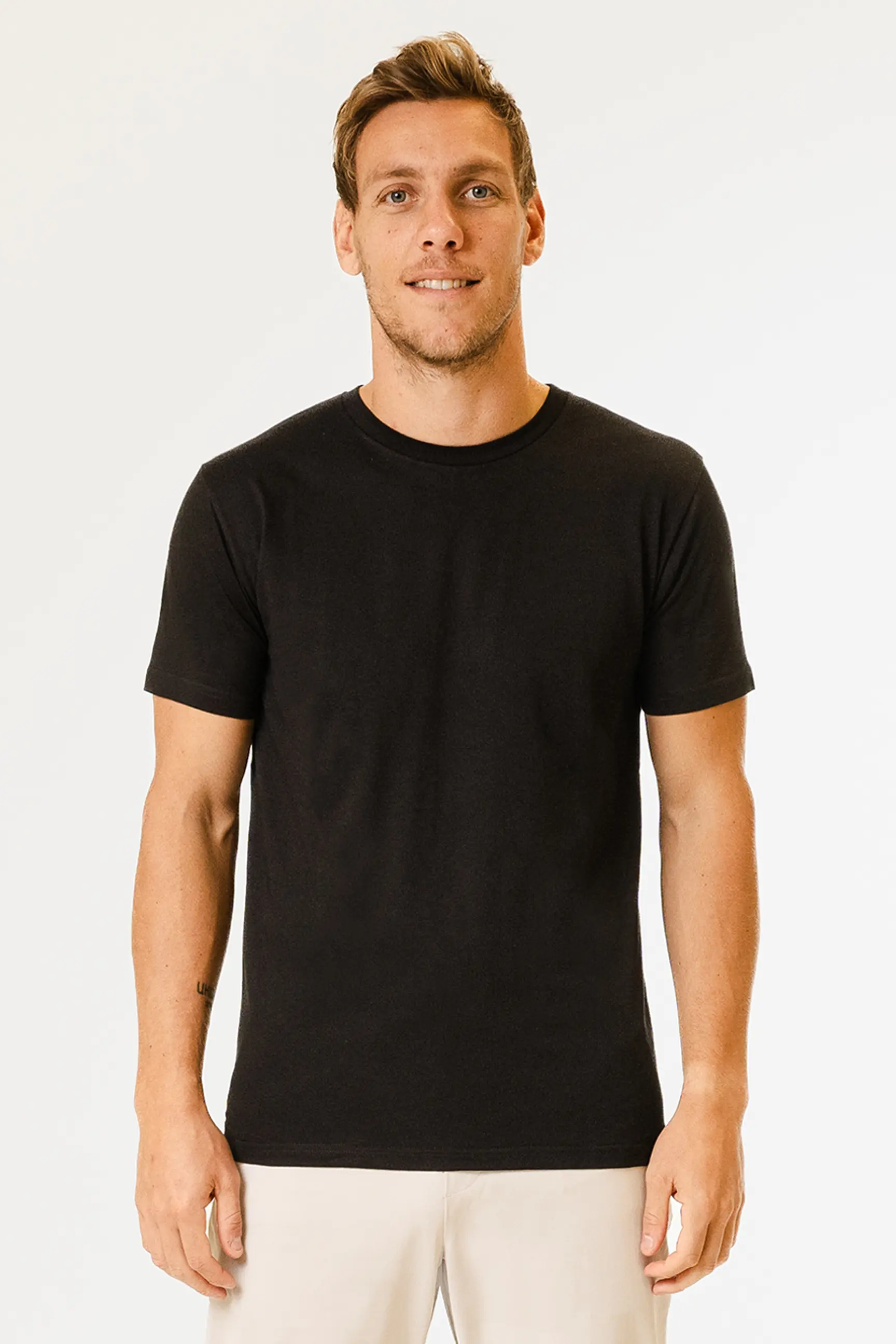 Crew neck - All Black 5-Pack - Image 3