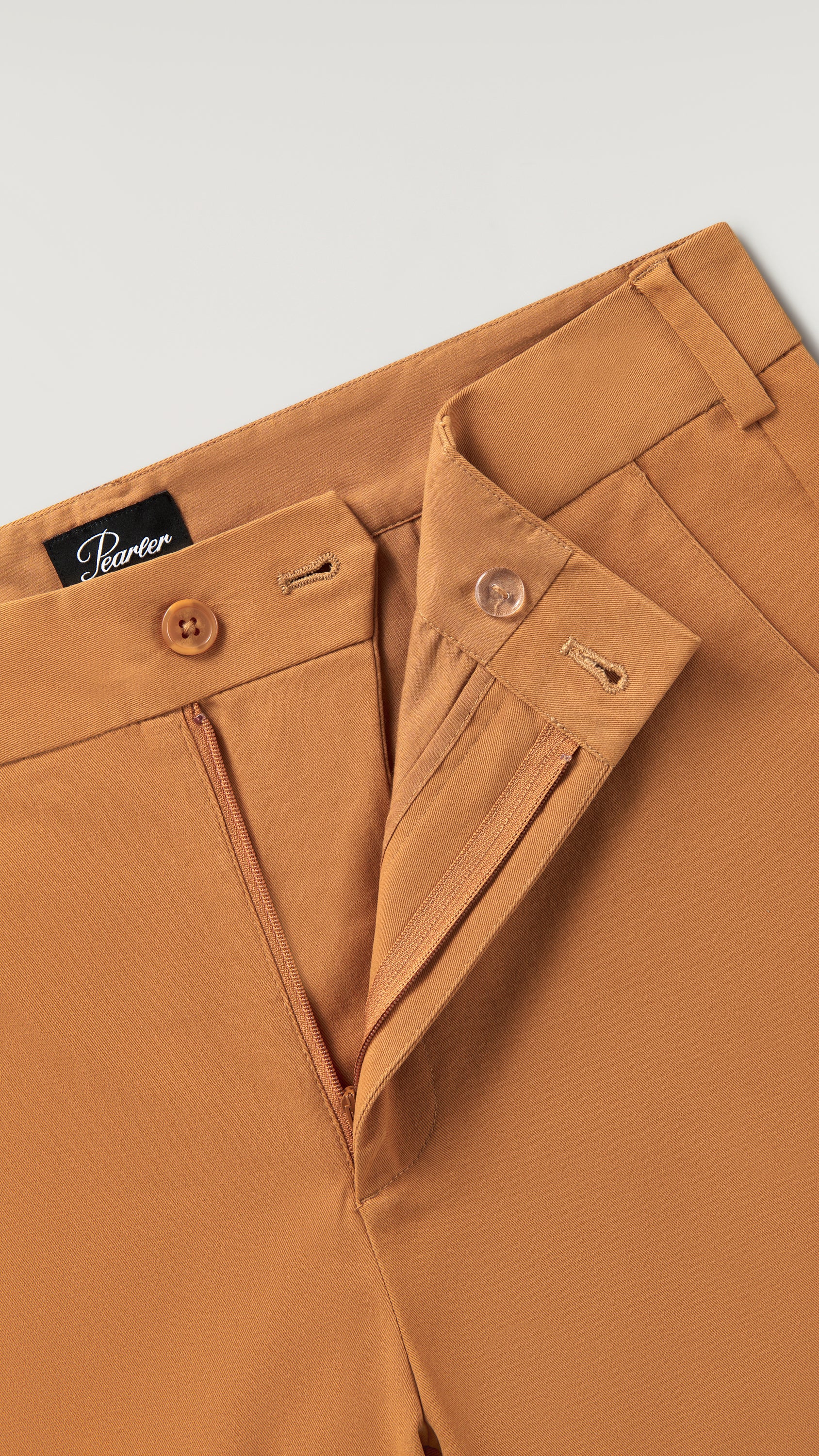 Stretch Chino Pant - Rust - Image 3