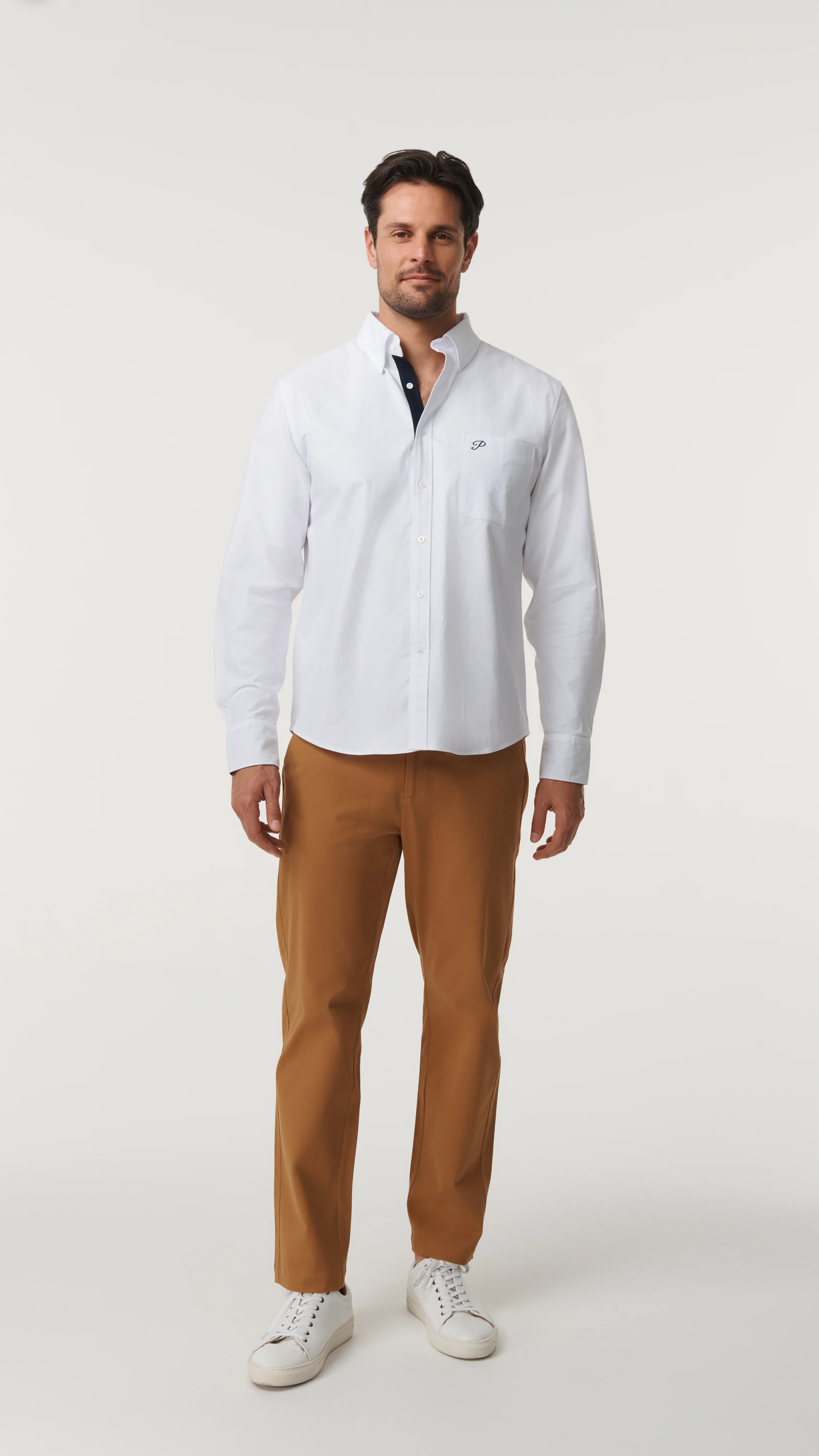 Stretch Chino Pant - Rust - Image 4