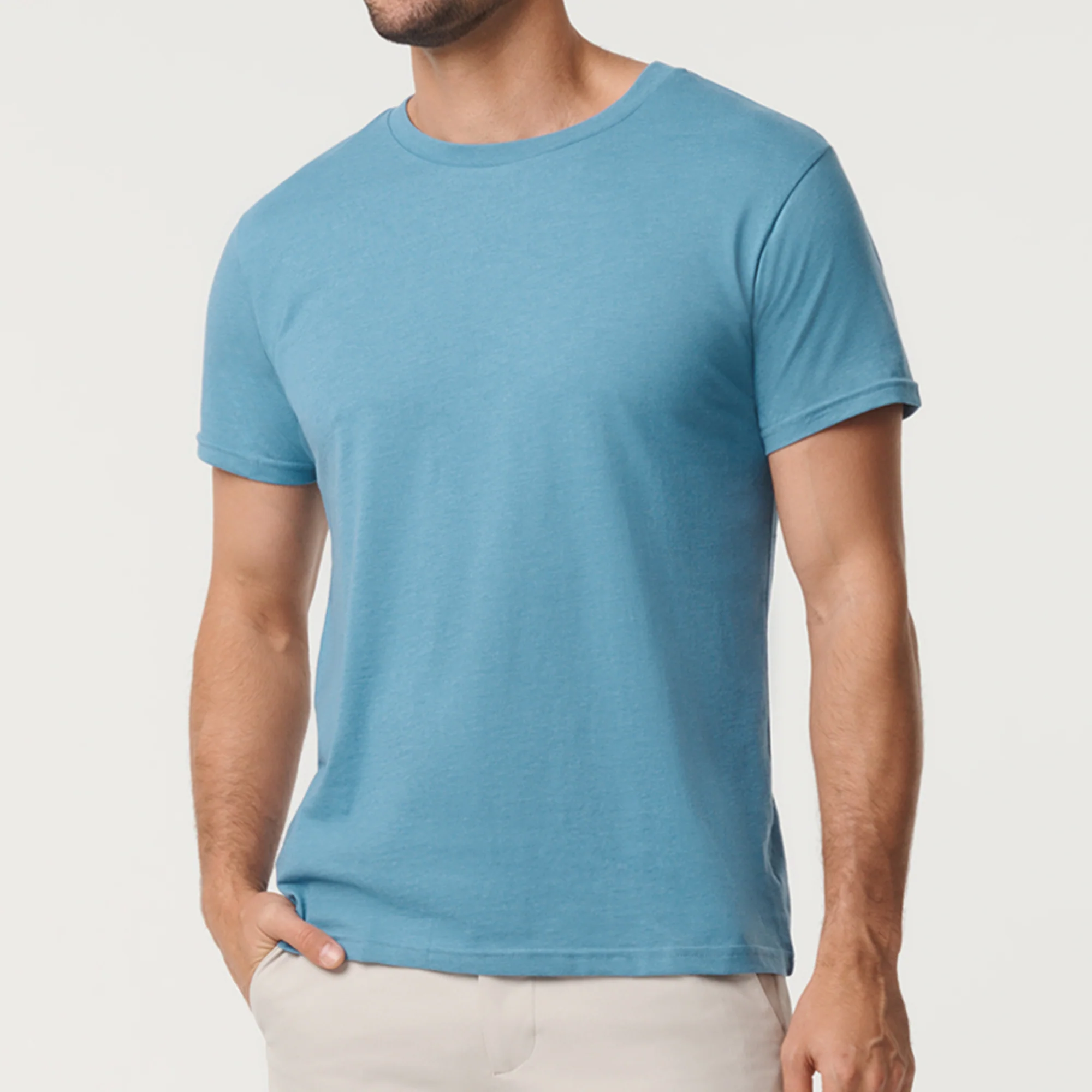 Classic Crew - Raindrop Blue