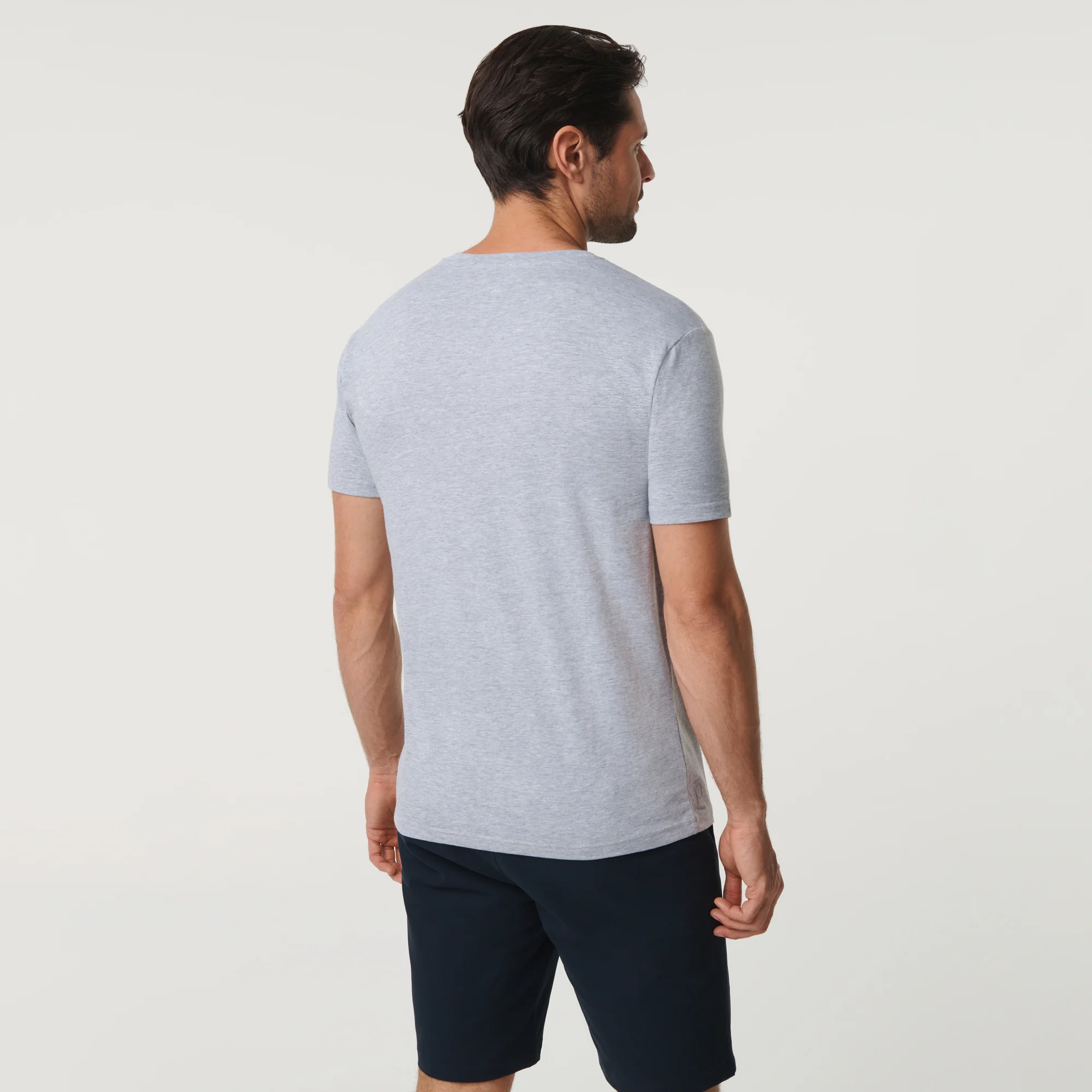 Classic V Neck - Grey Mist - Image 3