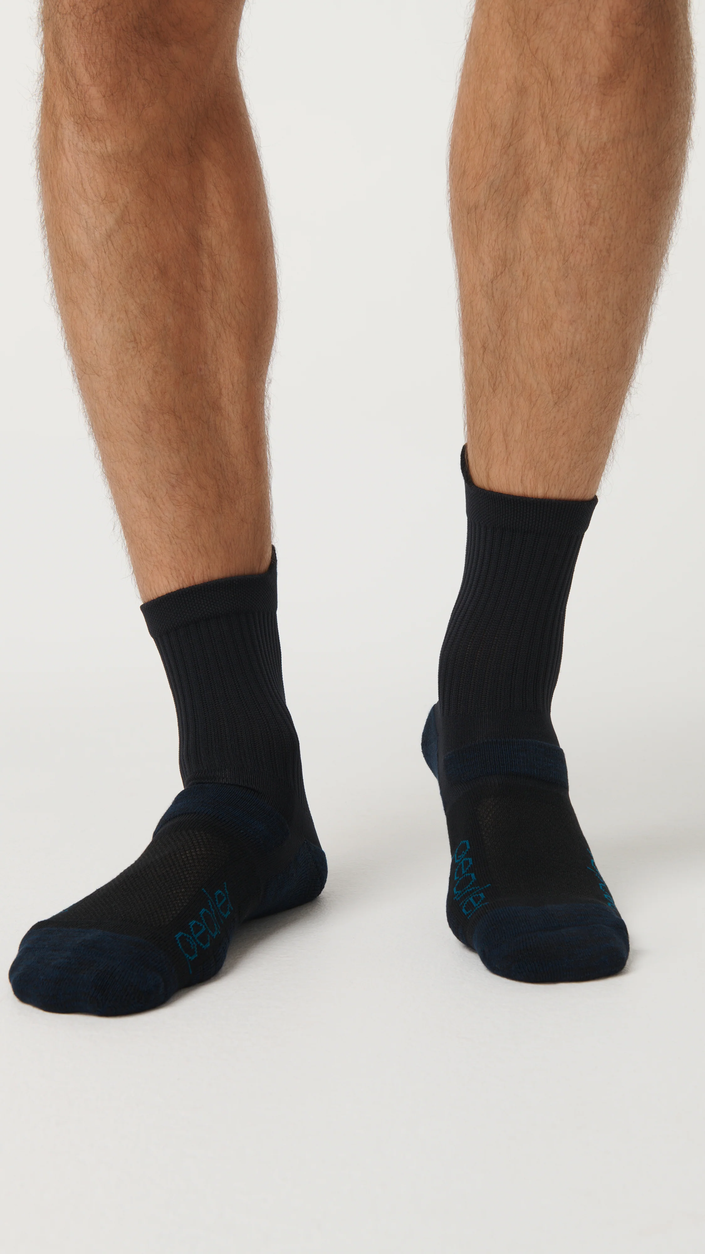 Smooth Comfort Mid Sock - Jet Black - Image 4