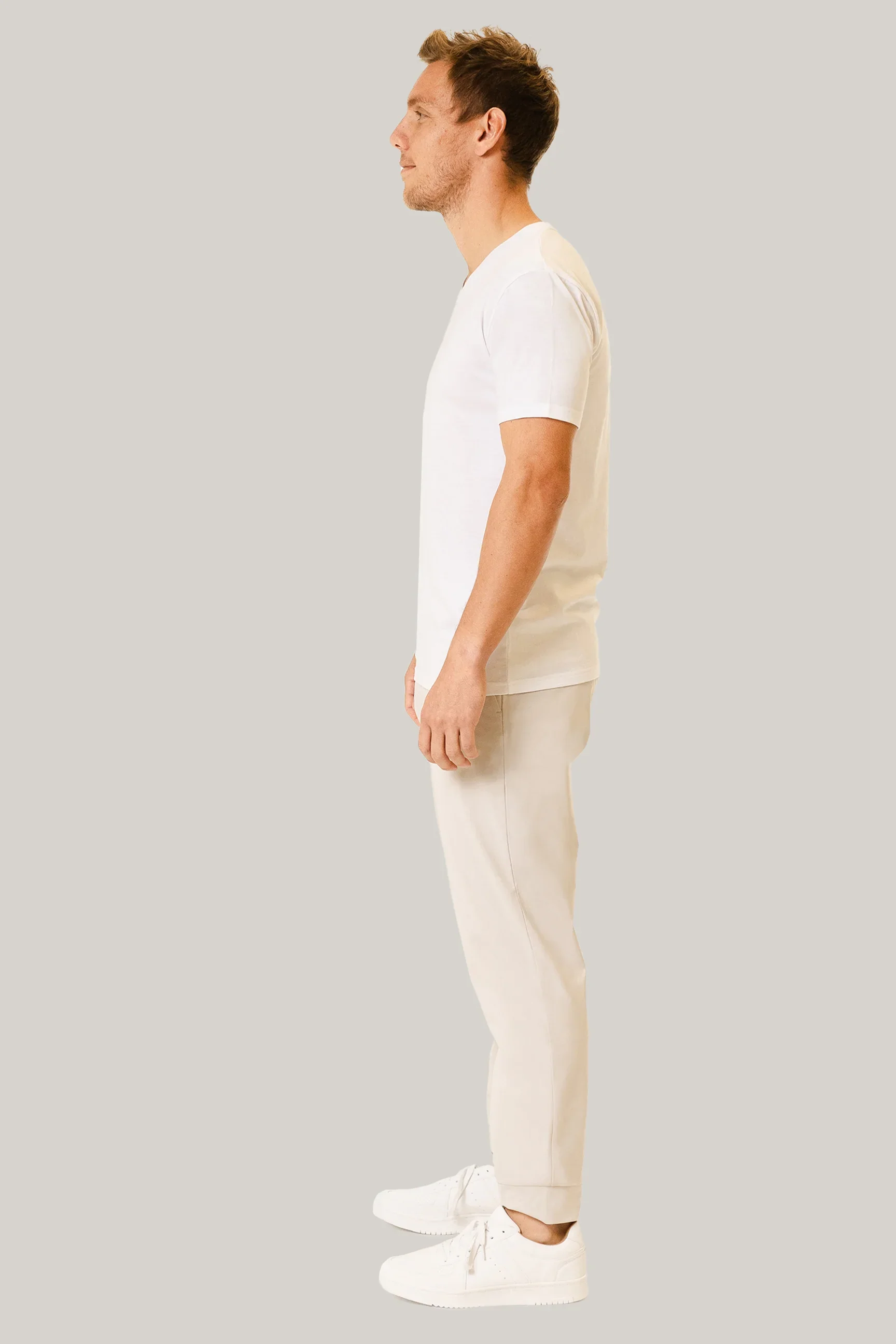 V-Neck - Classic White 5-Pack - Image 3